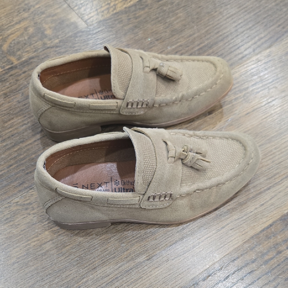 Next Brown Leather Loafers